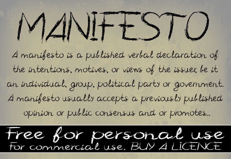 Cf Manifesto