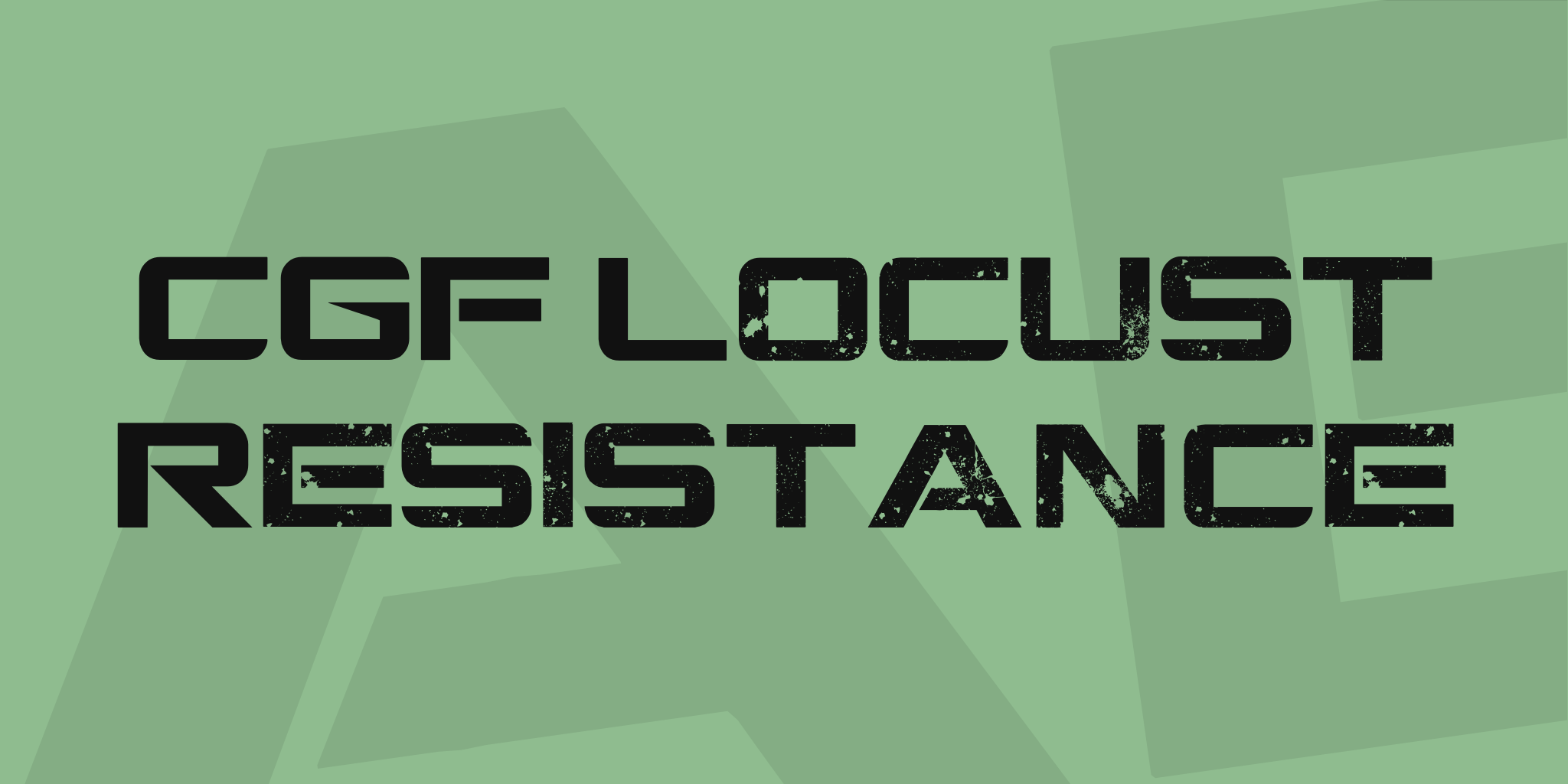 Cgf Locust Resistance
