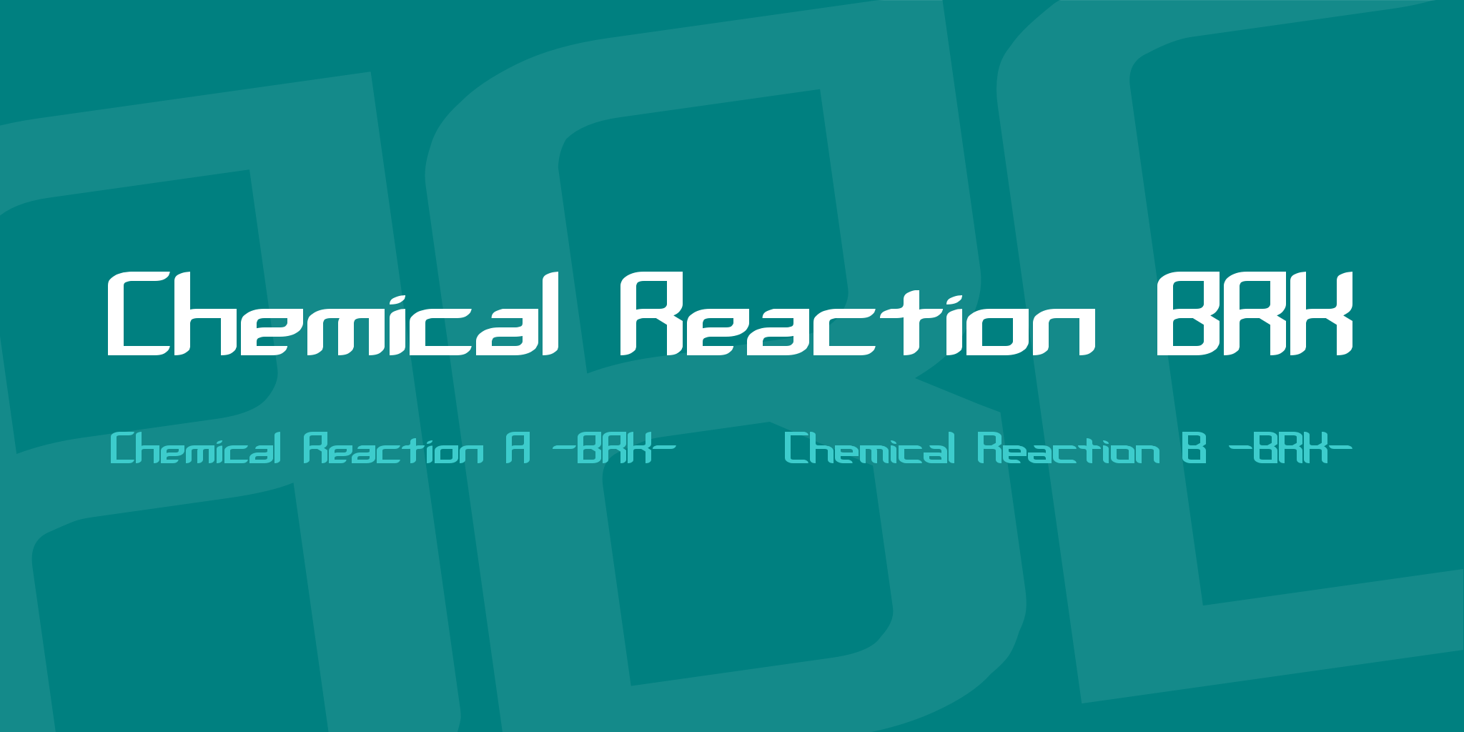 Chemical Reaction Brk