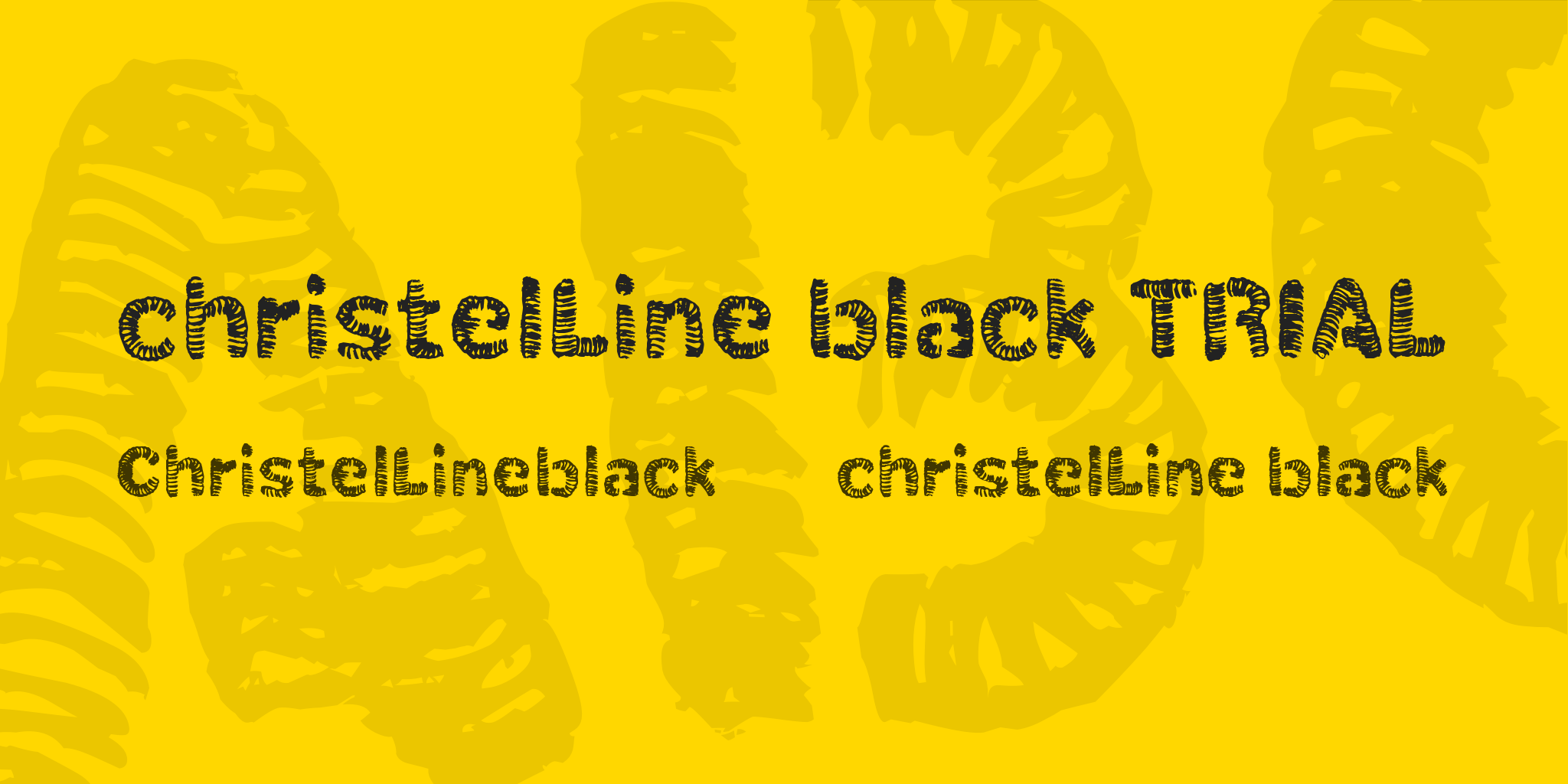 Christel Line Black