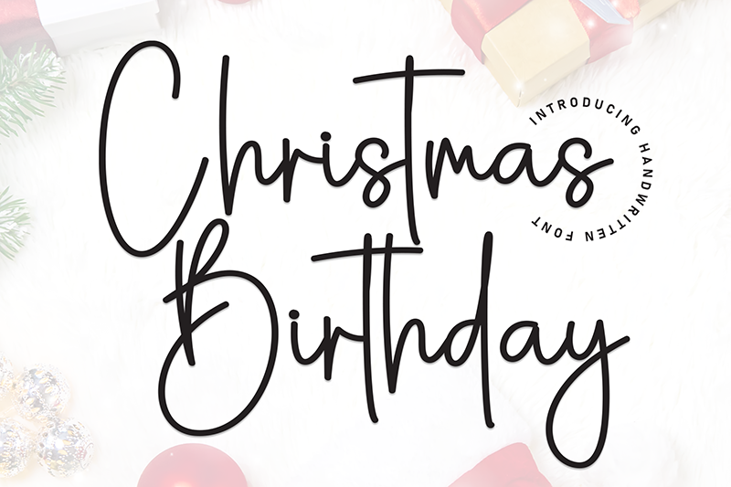 Christmas Birthday