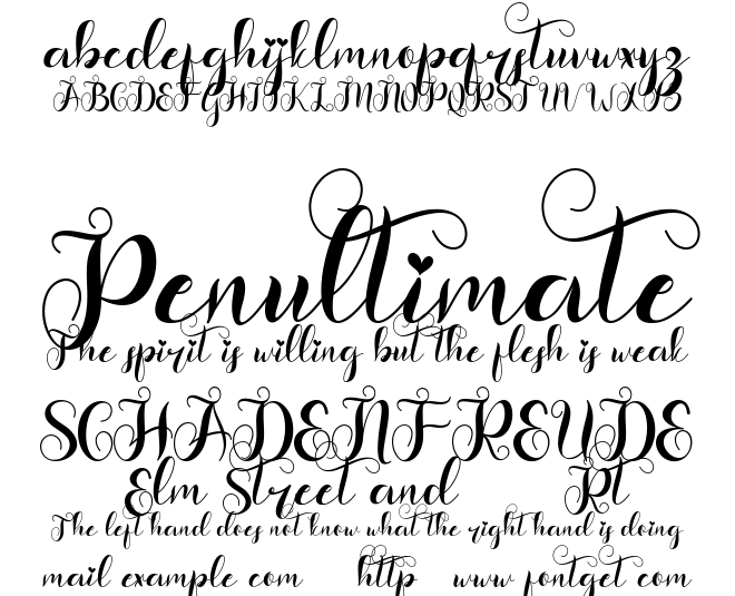 Christmas Sanantha Font