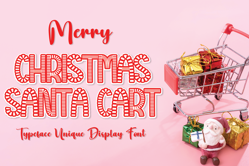 Christmas Santa Cart