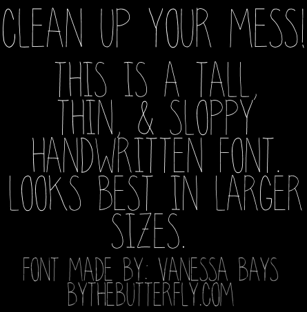 Clean Up Your Mess