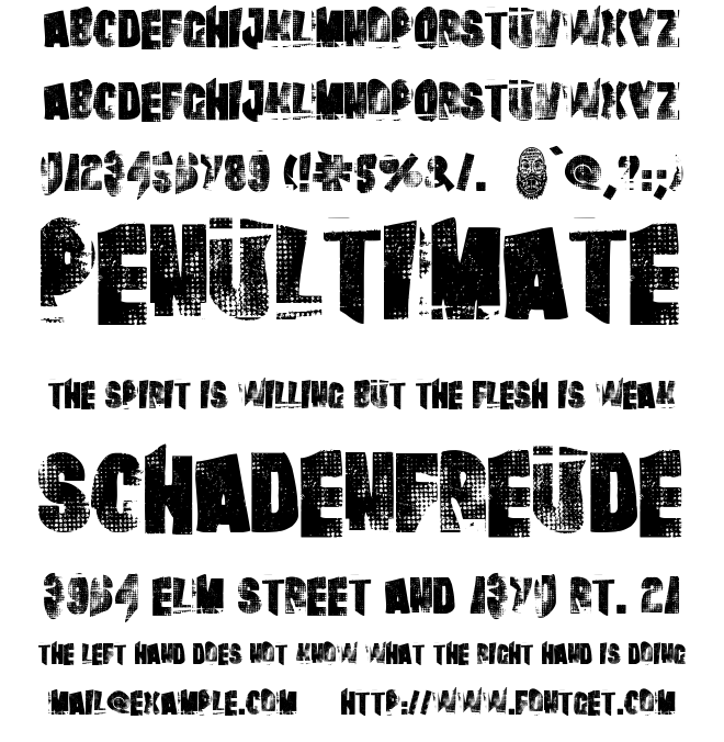 Complete Destroy Font