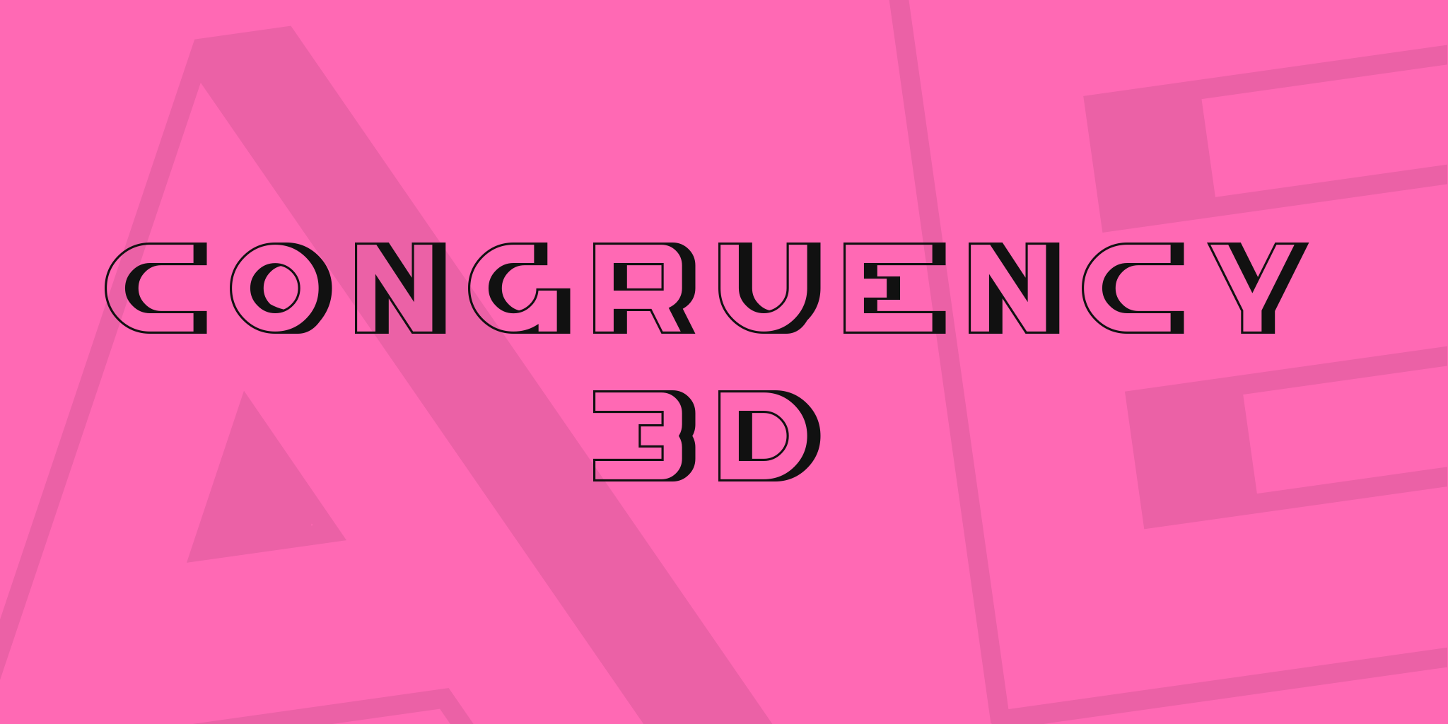 Congruency 3d Font Free Download Similar Fonts Fontget