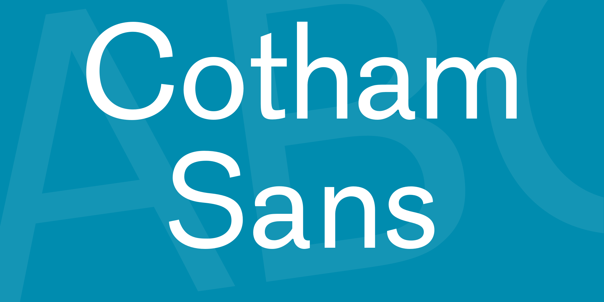 Cotham Sans
