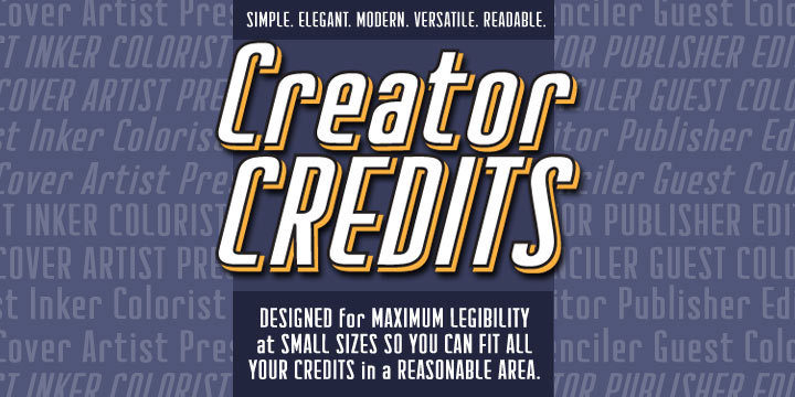 Creator Credits Bb