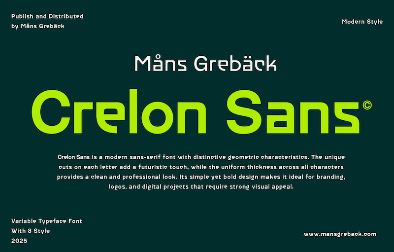 Crelon Sans