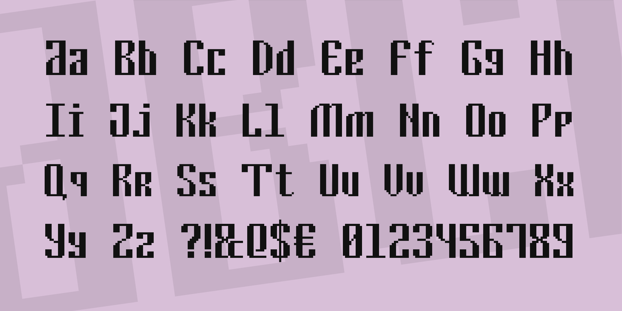Cyrillic Pixel 7