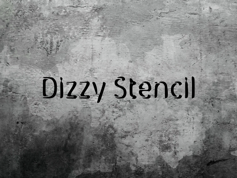 d Dizzy Stencil