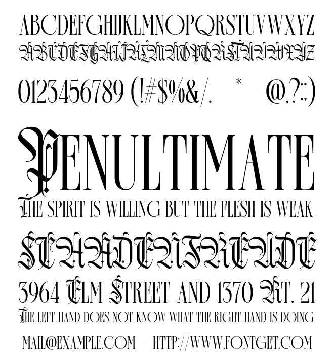 Darkones Font