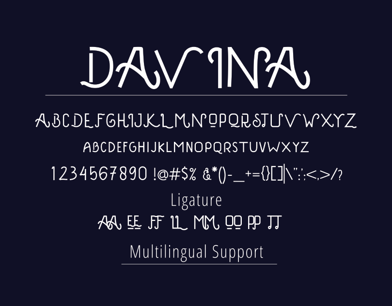 Davina Vintage Font