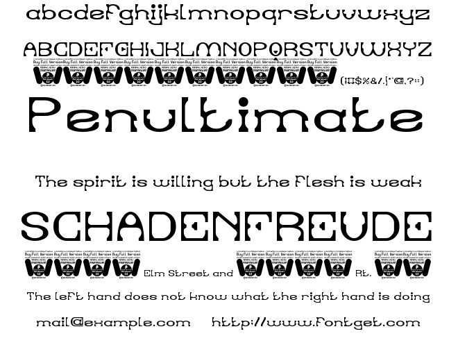 Default System Font