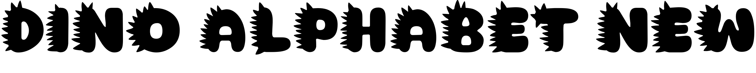 Dino Alphabet New