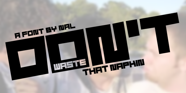 Don't Waste That Napkin