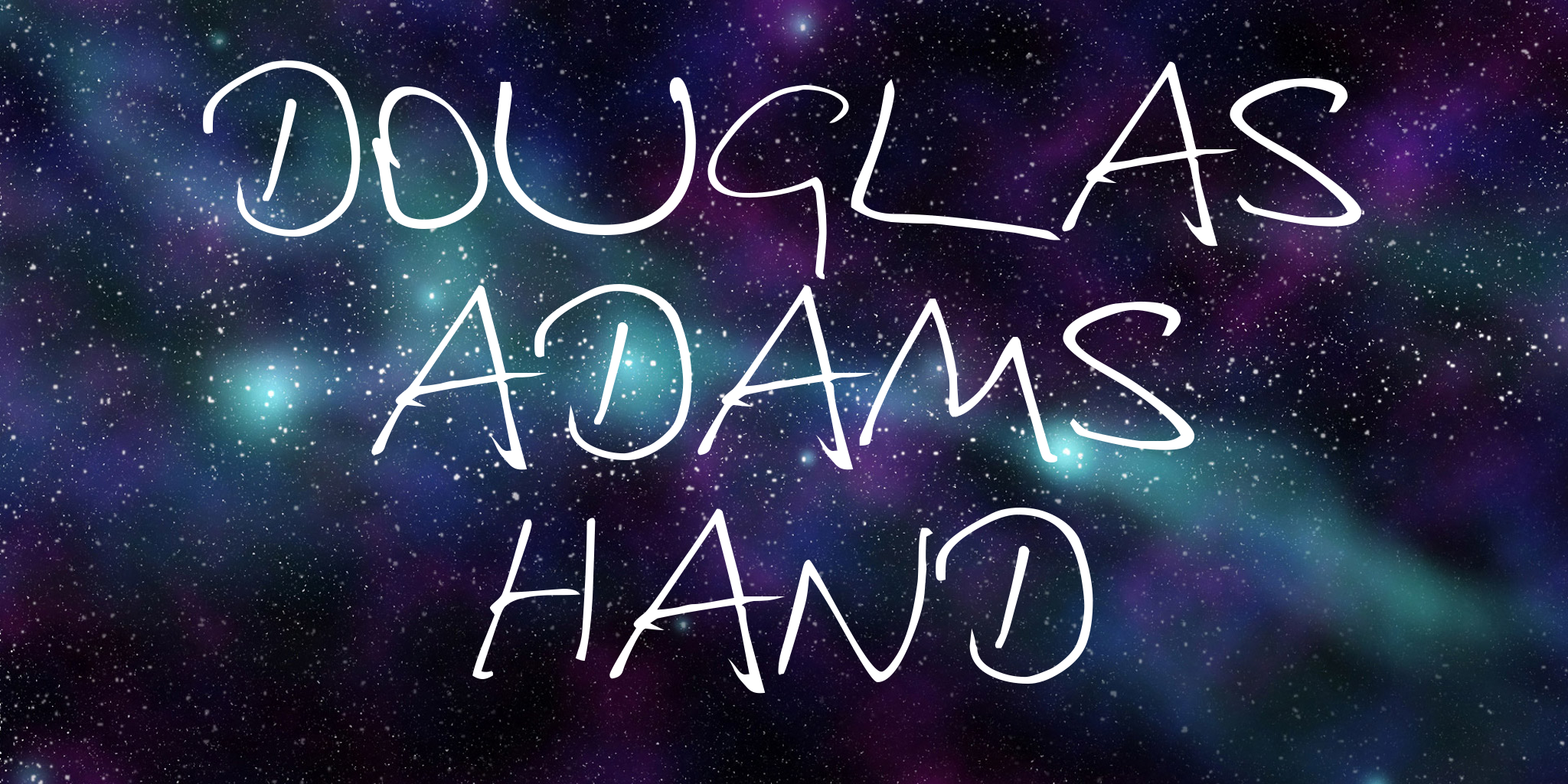 Douglas Adams Hand
