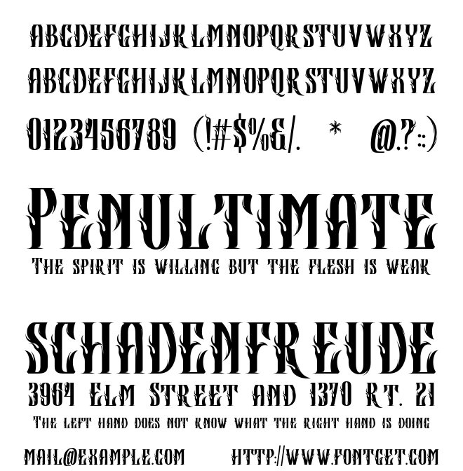 Draghord Font