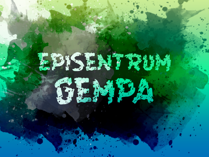 e Episentrum Gempa