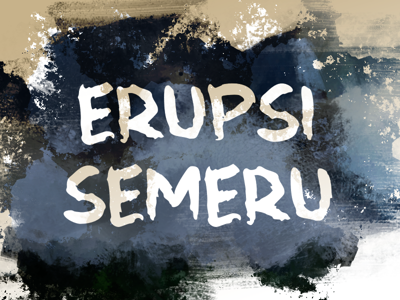 e Erupsi Semeru