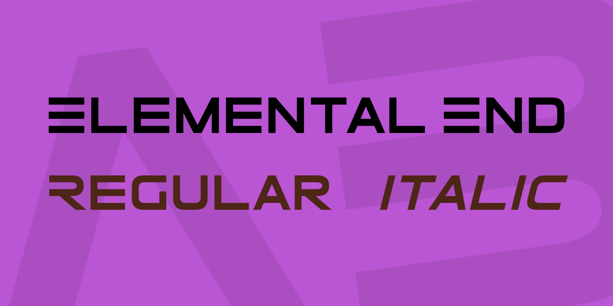 Elemental End
