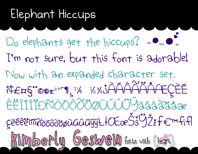 Elephant Hiccups
