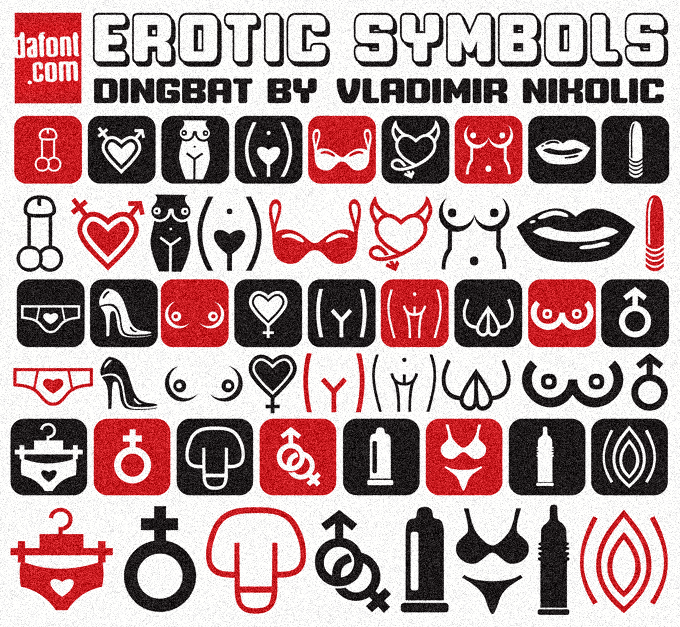 Erotic Symbols