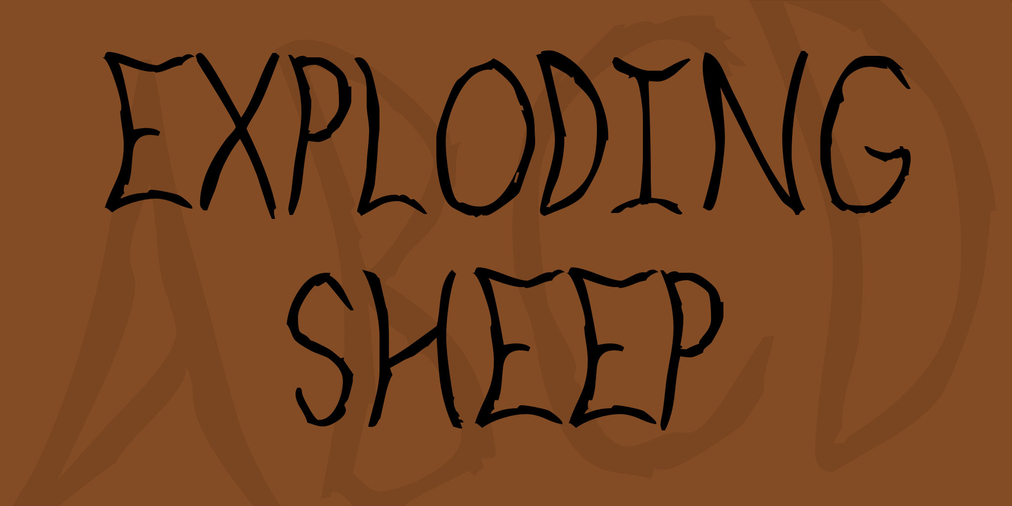 Exploding Sheep
