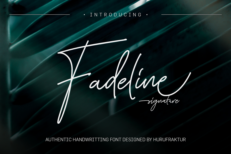 Fadeline Signature