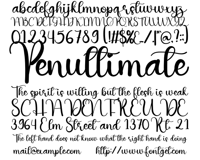 Faucet Font