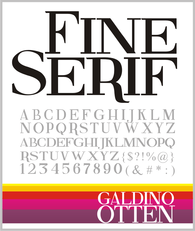 Fine Serif