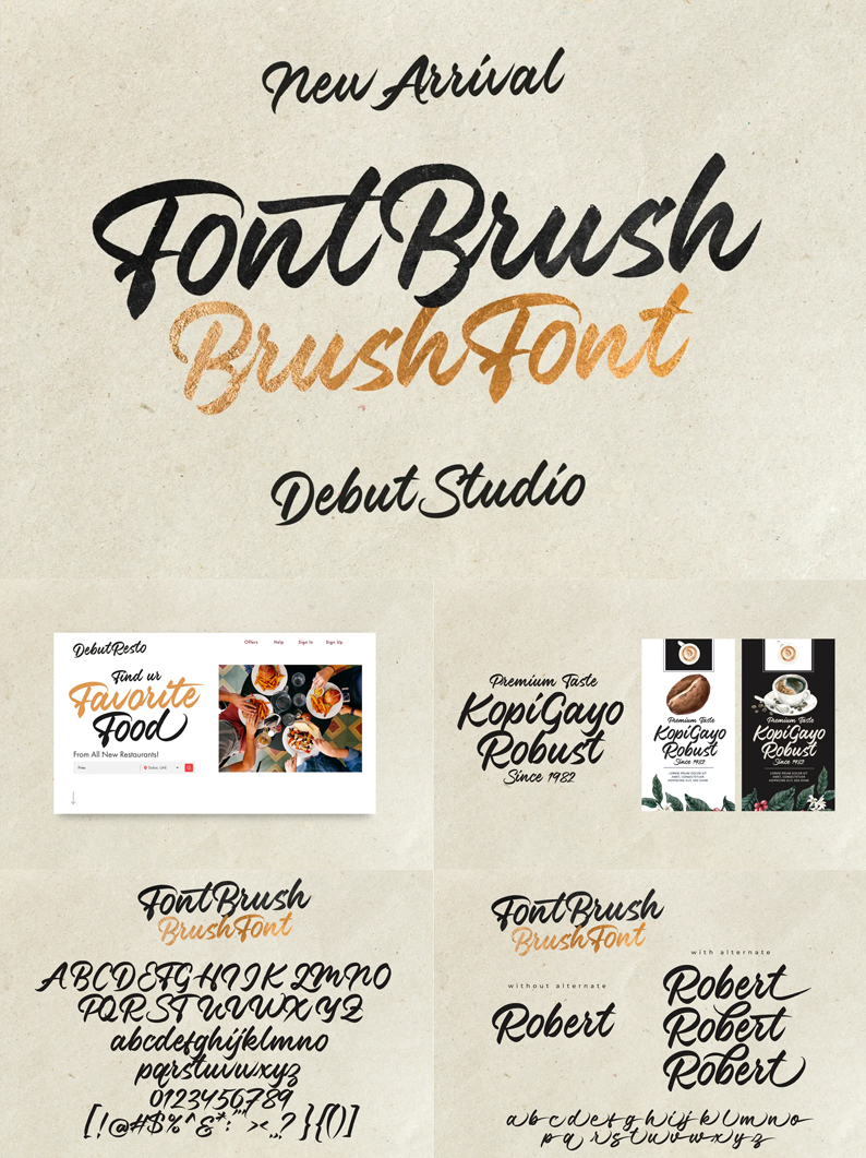 Font Brush