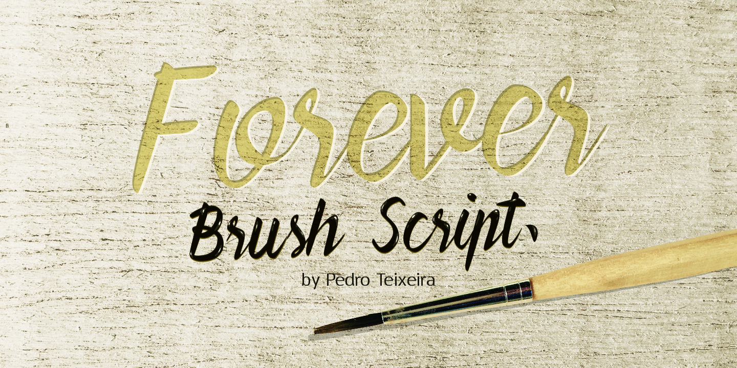 Forever Brush Script