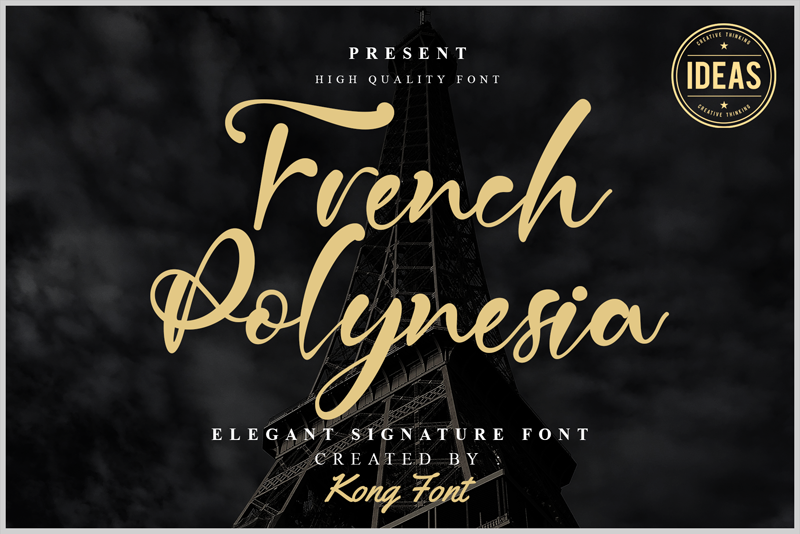 French Polynesia Font FREE Download Similar Fonts FontGet   French Polynesia 