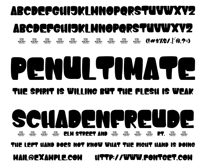 Frutti Font