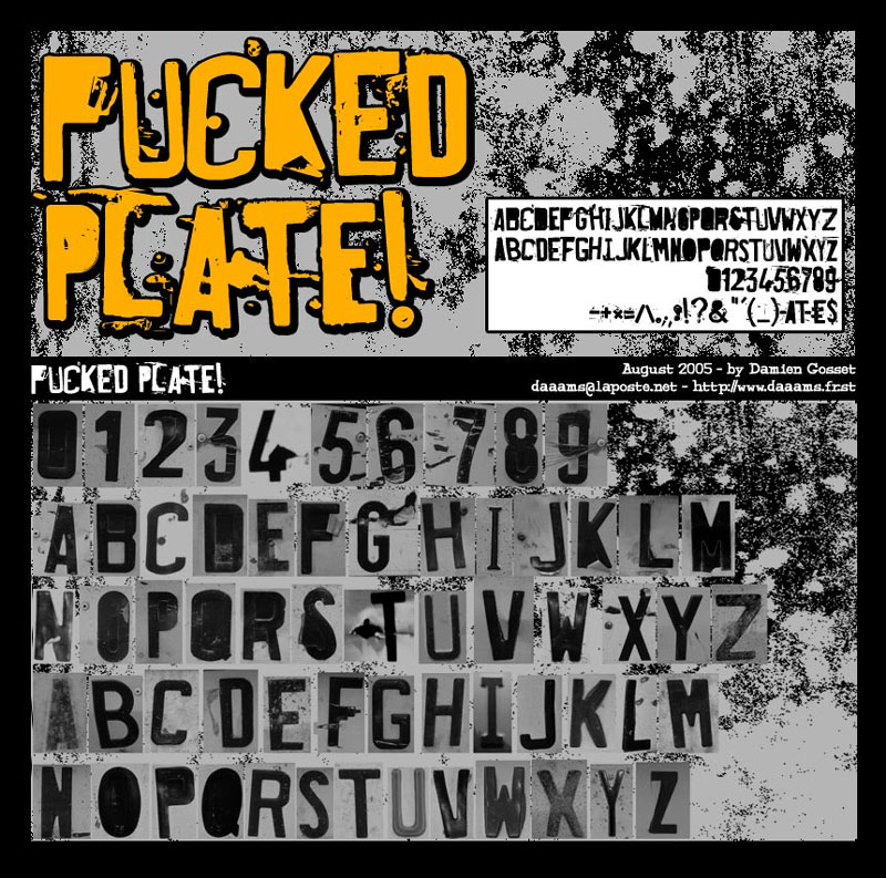 Fucked Plate