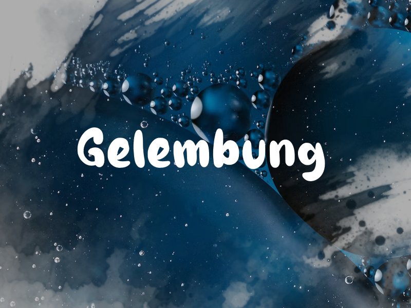 g Gelembung