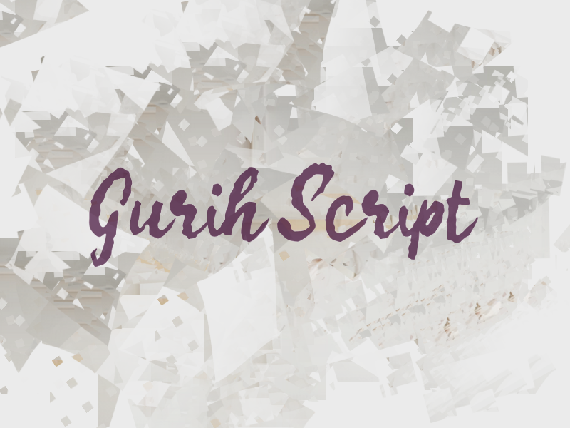 g Gurih Script