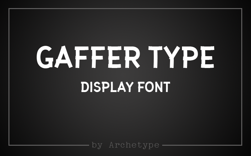 Gaffer Type