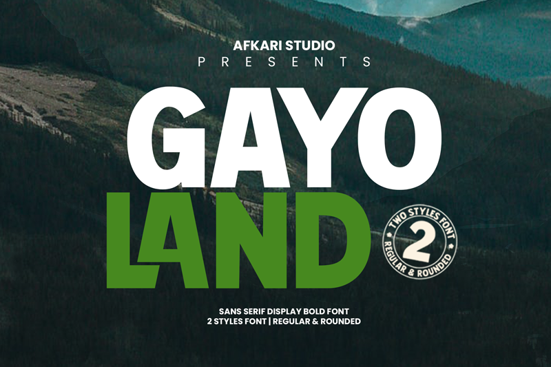 Gayo Land Rounded
