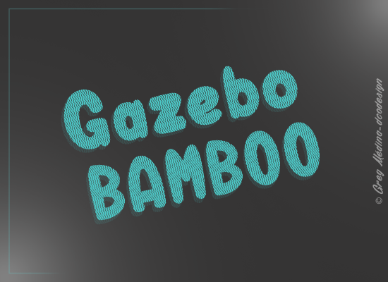 Gazebo Bamboo