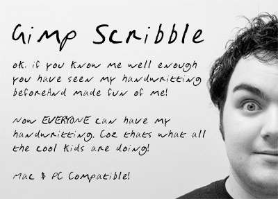 Gimp Scribble