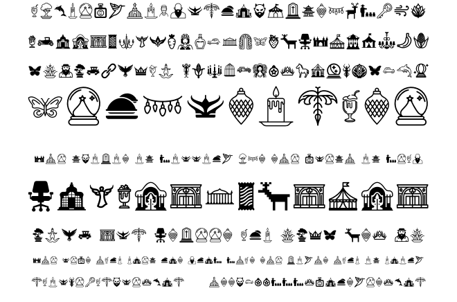 Glyphbats II Font