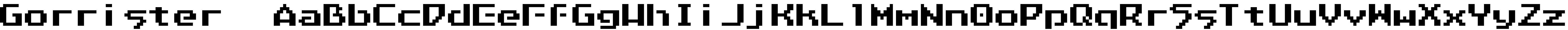 Gorrister