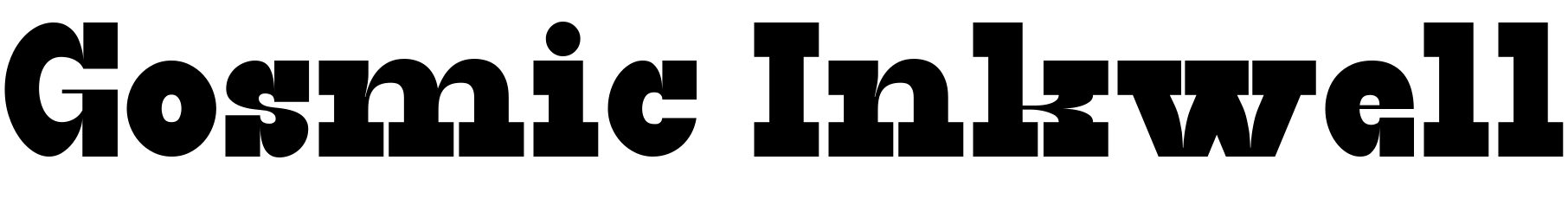 Gosmic Inkwell