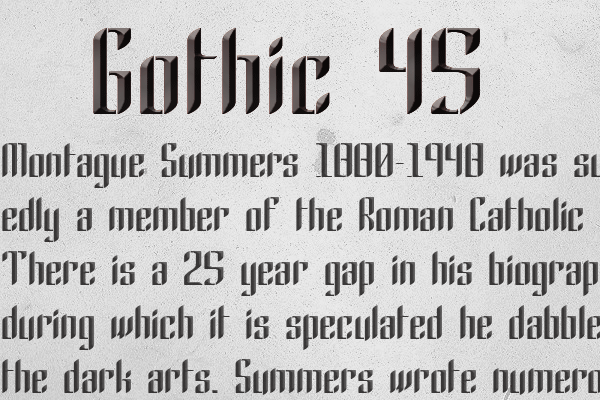 Gothic 45