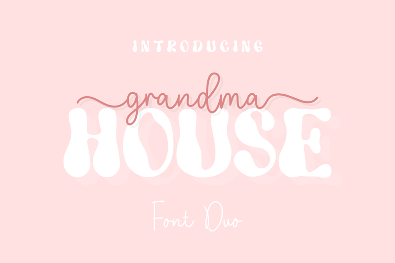 Grandma House Sans