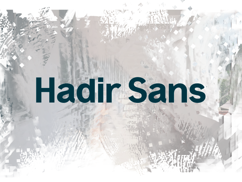 h Hadir Sans