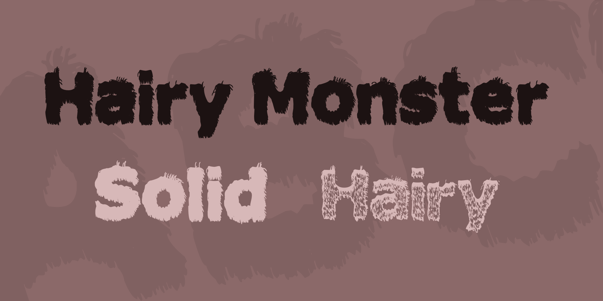 Hairy Monster