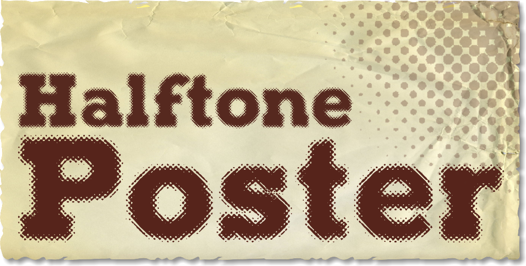 Halftone Poster 